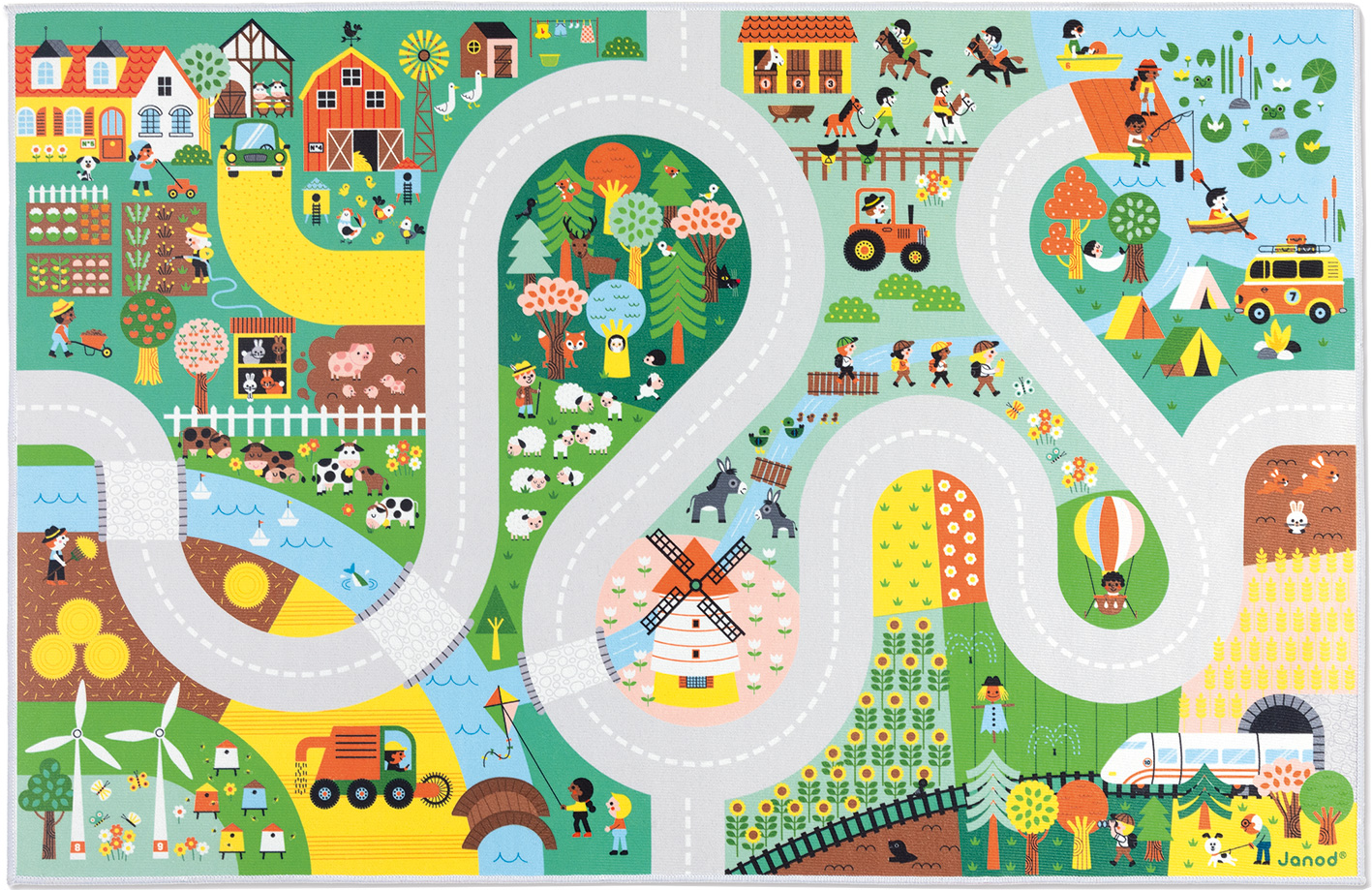 Teppich Auf dem Land