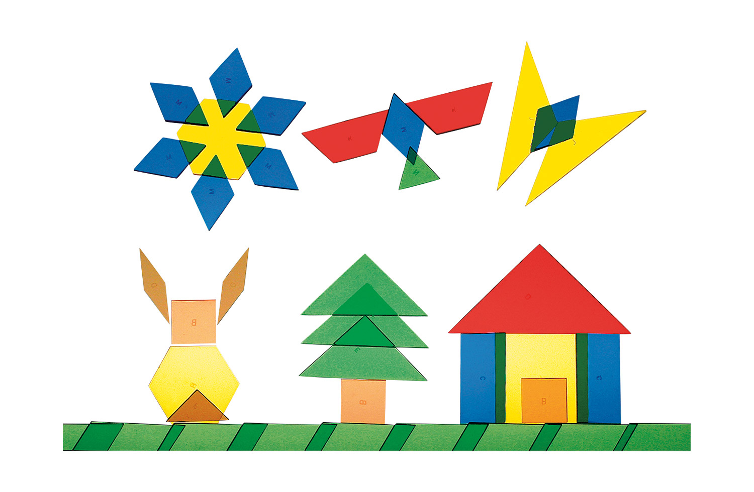 Transparente Legeplättchen Transparente Legeplättchen