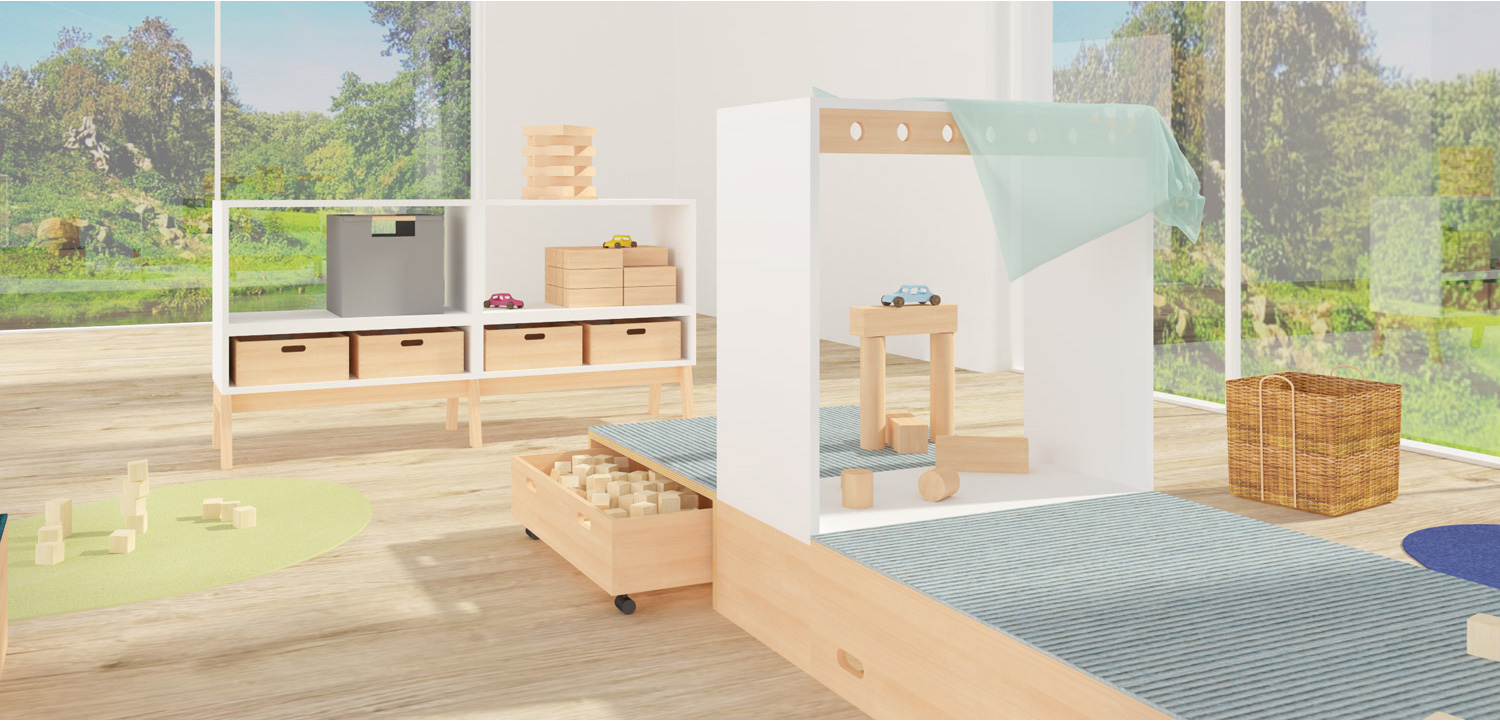 RaumTalente Bauraum RaumTalente Bauraum Kita und Kindergarten Kombination 2