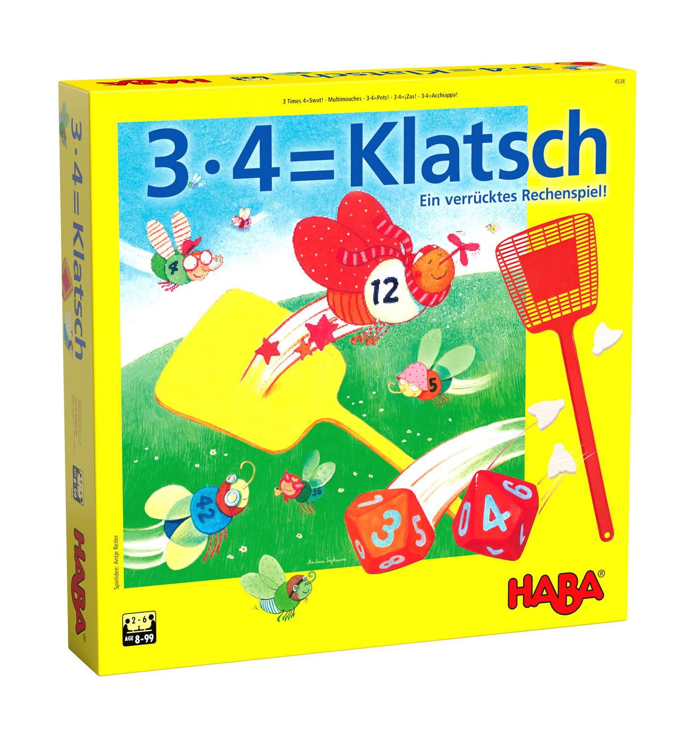 3 x 4 = Klatsch