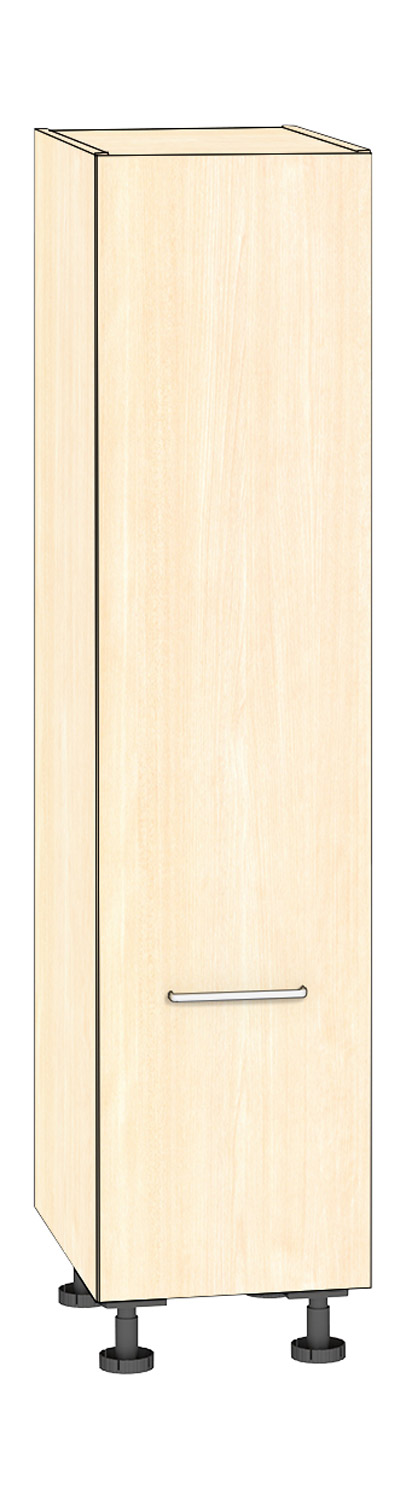 Apothekerschrank, Höhe 175 cm Ahorn