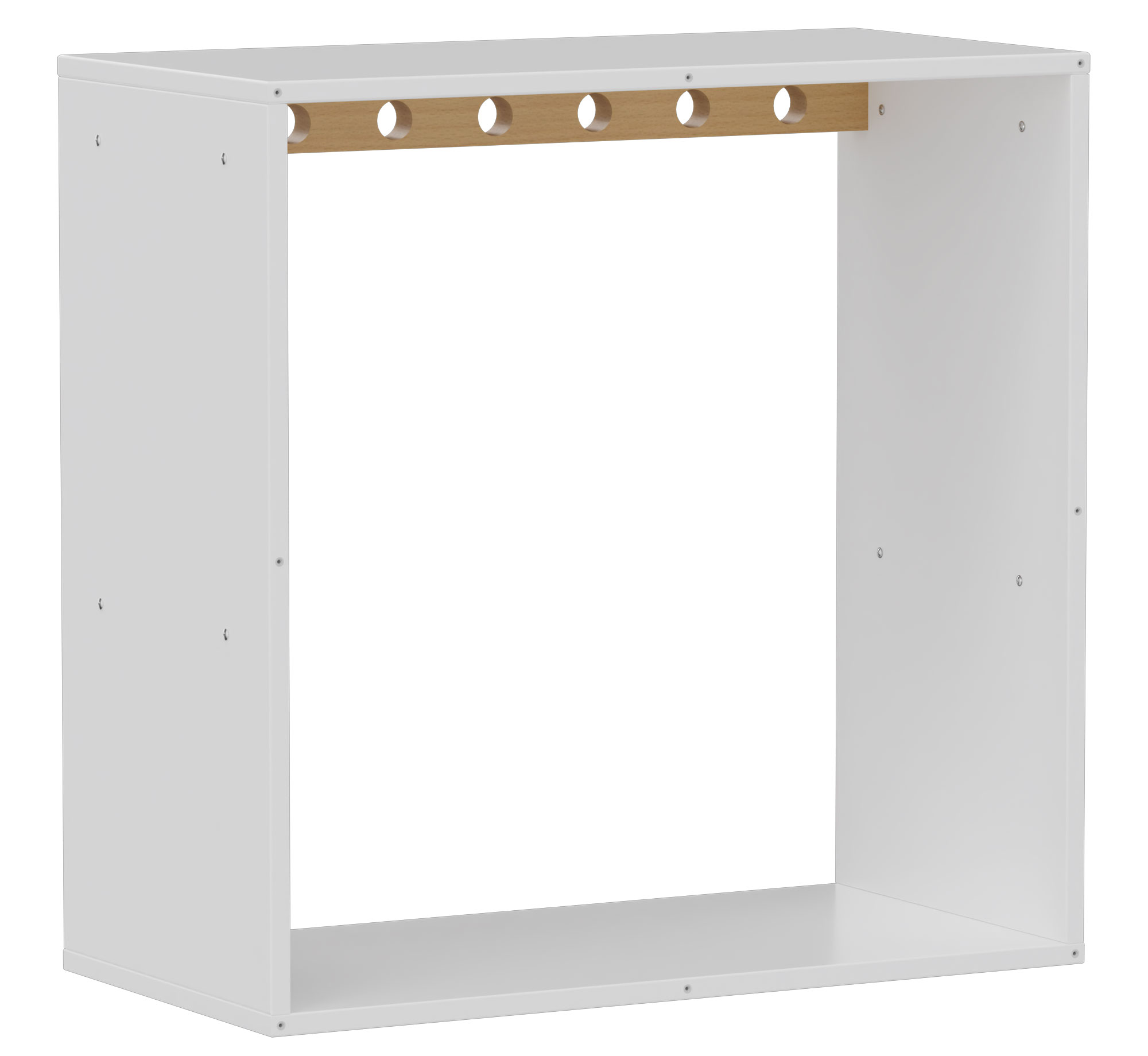 Spielrahmen mit Spielleiste und Gewinde für Druckknöpfe, Breite 80 cm Spielrahmen mit Spielleiste und Gewinde für Druckknöpfe, Breite 80 cm