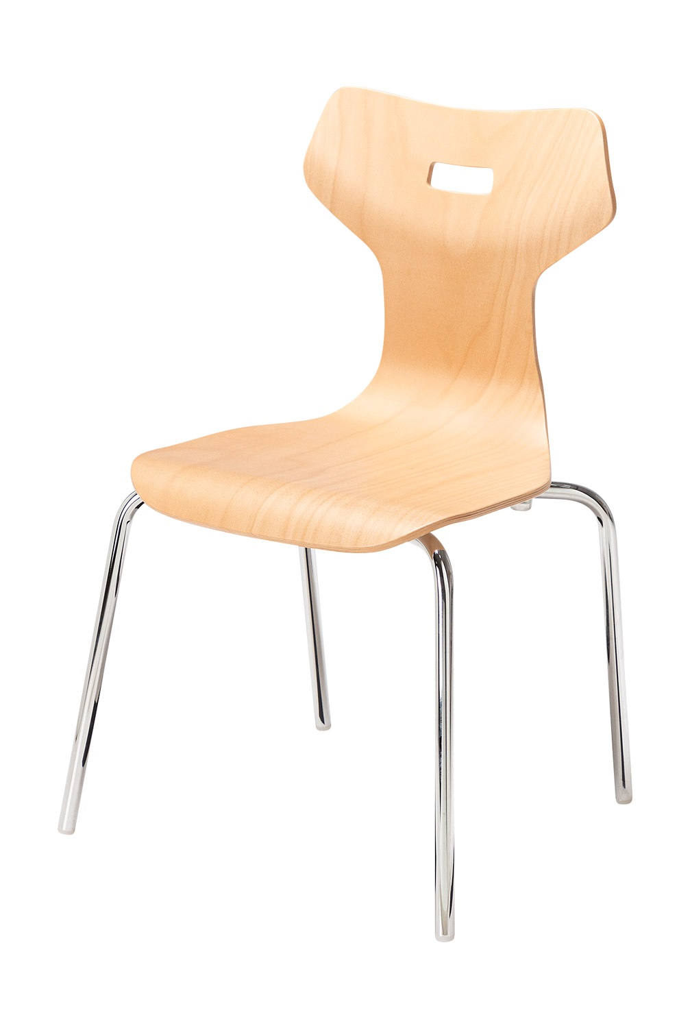 Fluke mit Chromgestell Schule