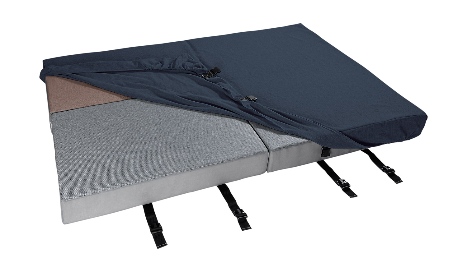 Husse für Hüpfpolster M dunkelblau