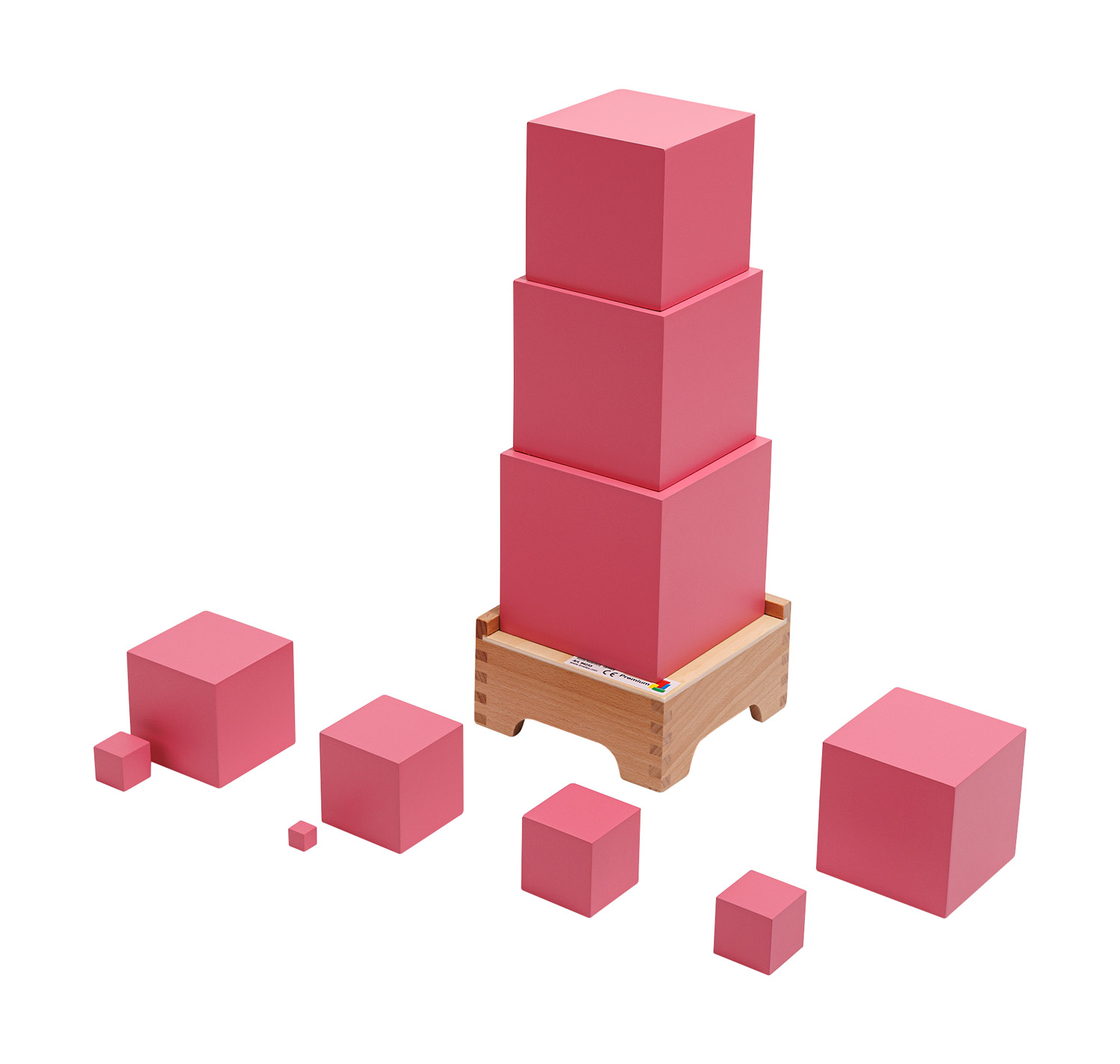 Ständer für Rosa Turm