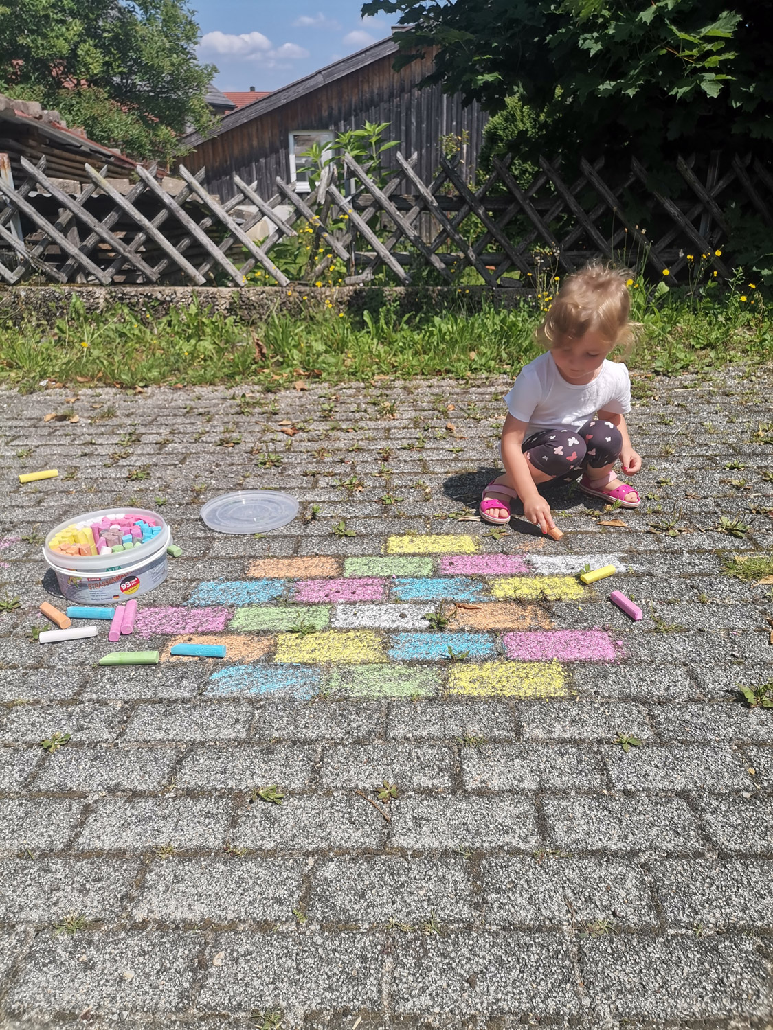 Straßenmalkreide Set, groß