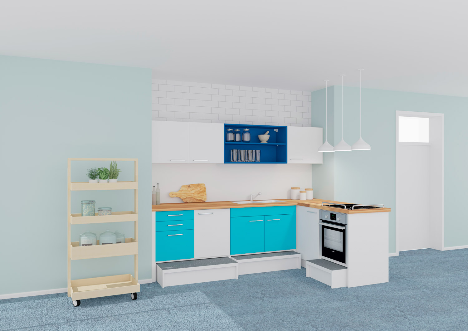 Küchennische Küchenplanung für kleine Nischen