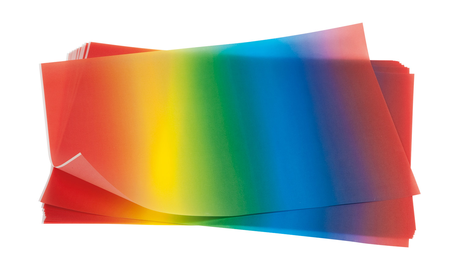 Transparentpapier Regenbogen