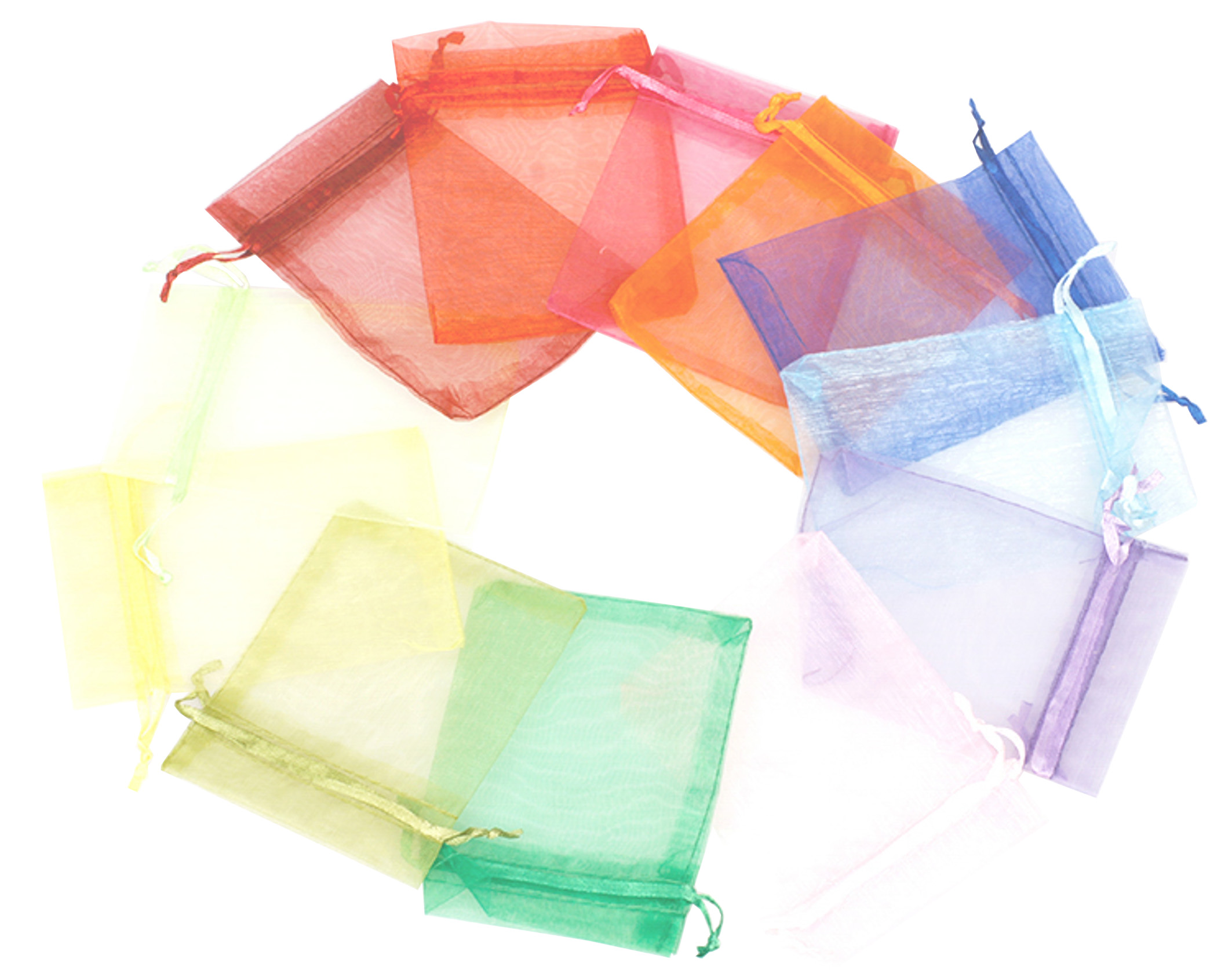 Organzasäckchen Regenbogen