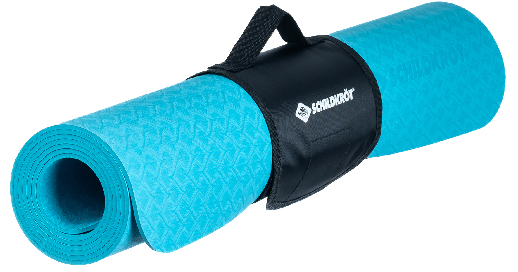 Schildkröt Yoga Matten hellblau