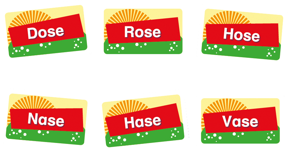 Lernspiel-Paket: Erste Lesewörter