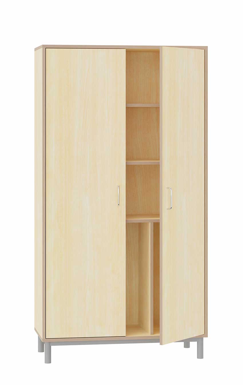 Hochschrank für Kunststoffkästen, Breite 104,8 cm