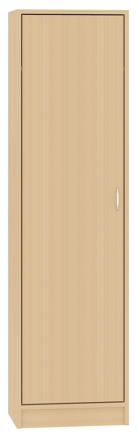 Garderobenschrank, Breite 51 cm Türanschlag links, Buche Dekor