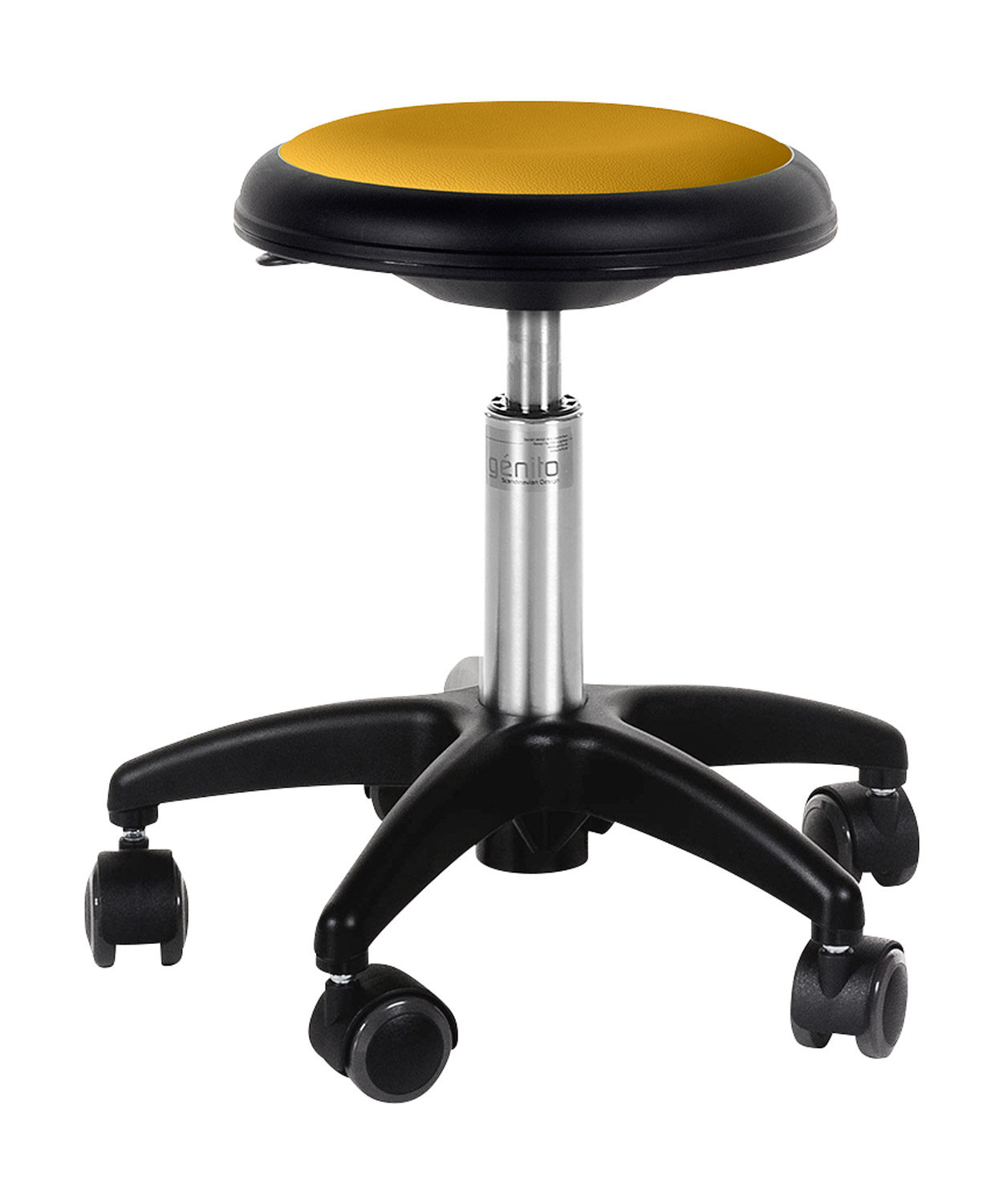 Rollhocker ohne Rückenlehne