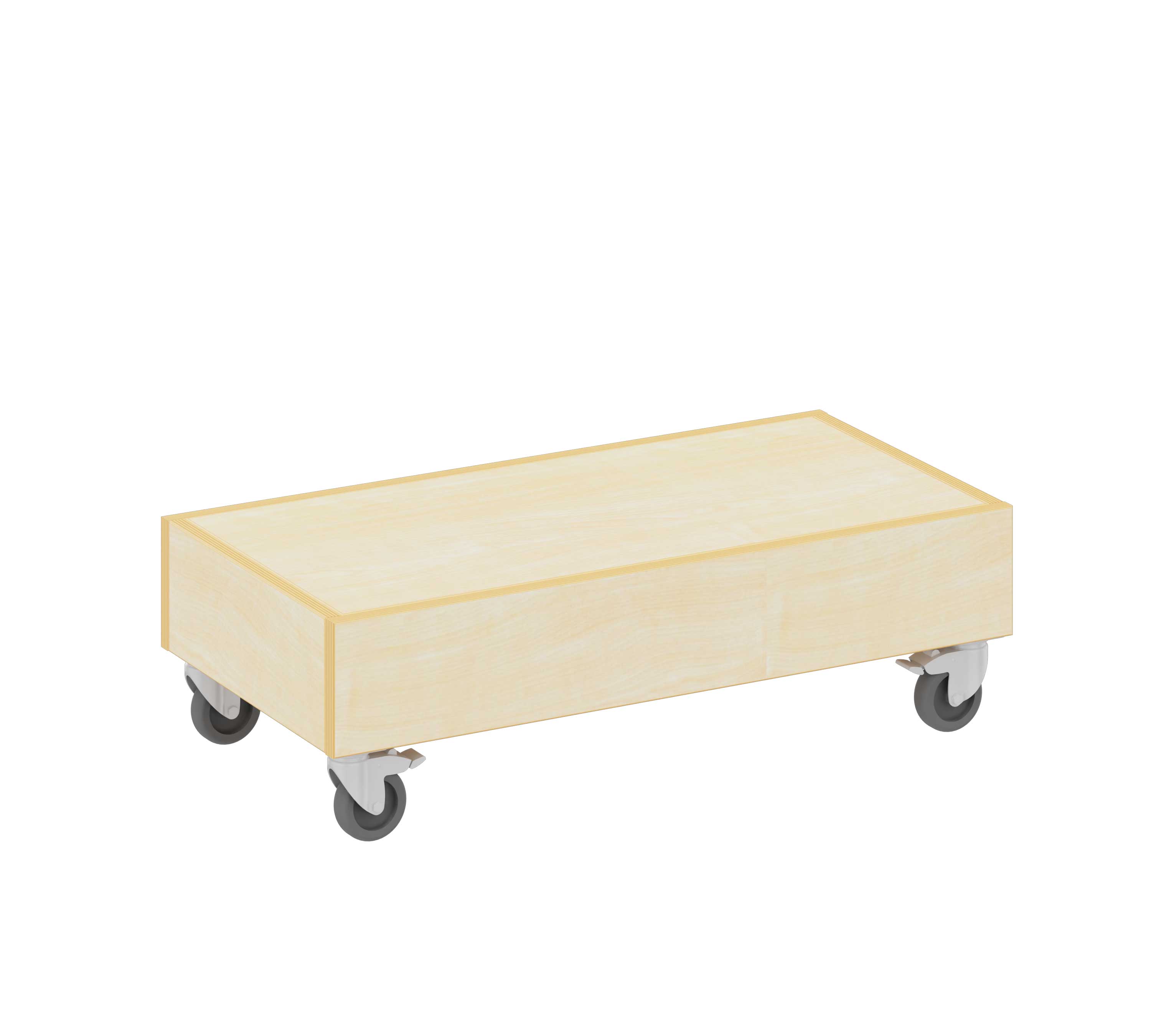 Rollsockel für Regale