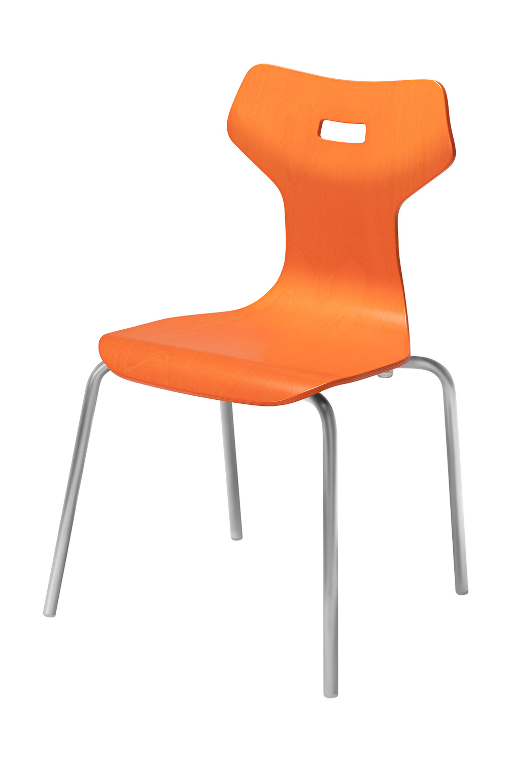 Fluke mit grauem Gestell Schule