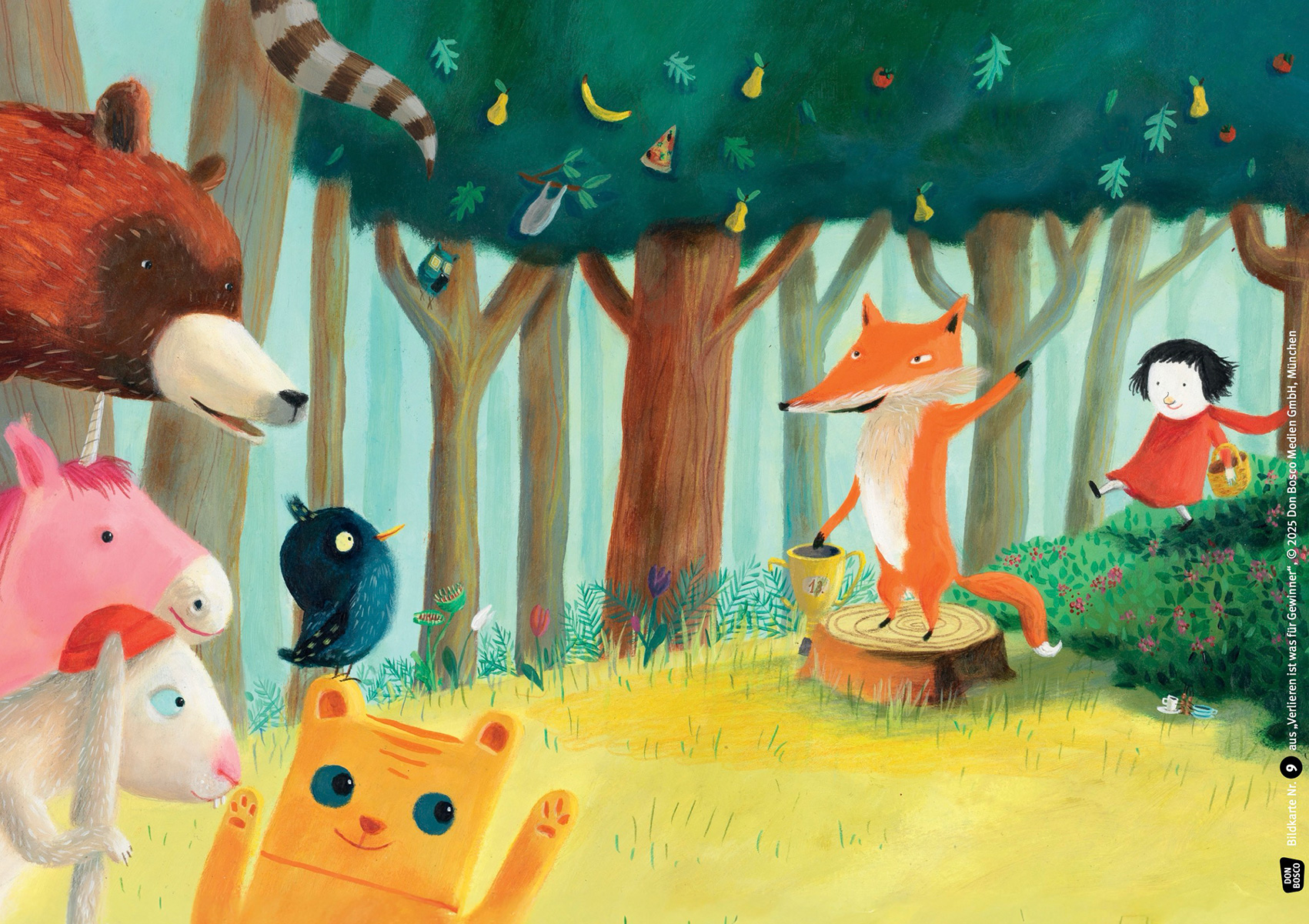 Verlieren ist was für Gewinner. Kamishibai Bildkartenset