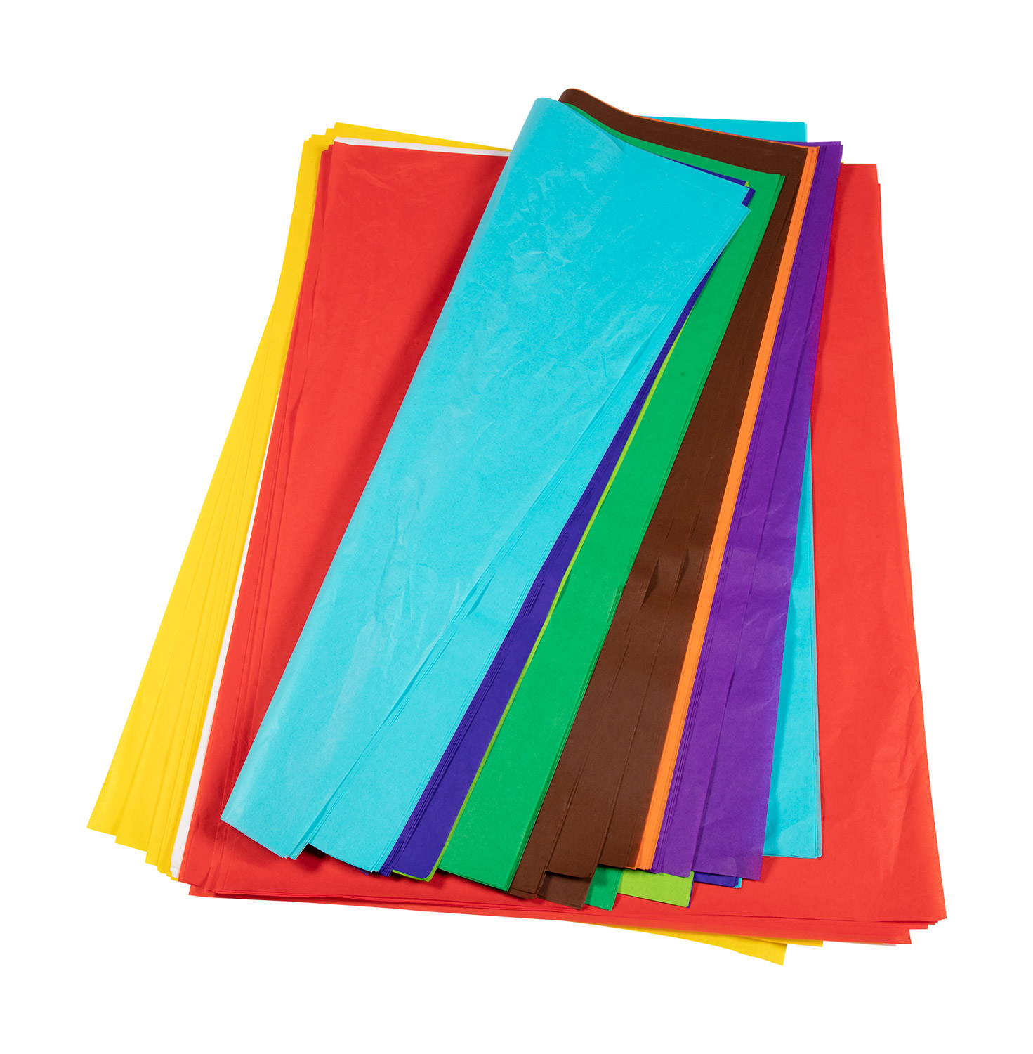 Blumenseidenpapier bunt