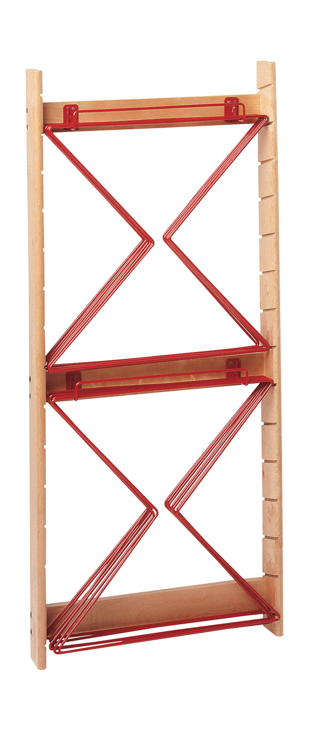Trockenregal für die Wand, Breite 50 cm