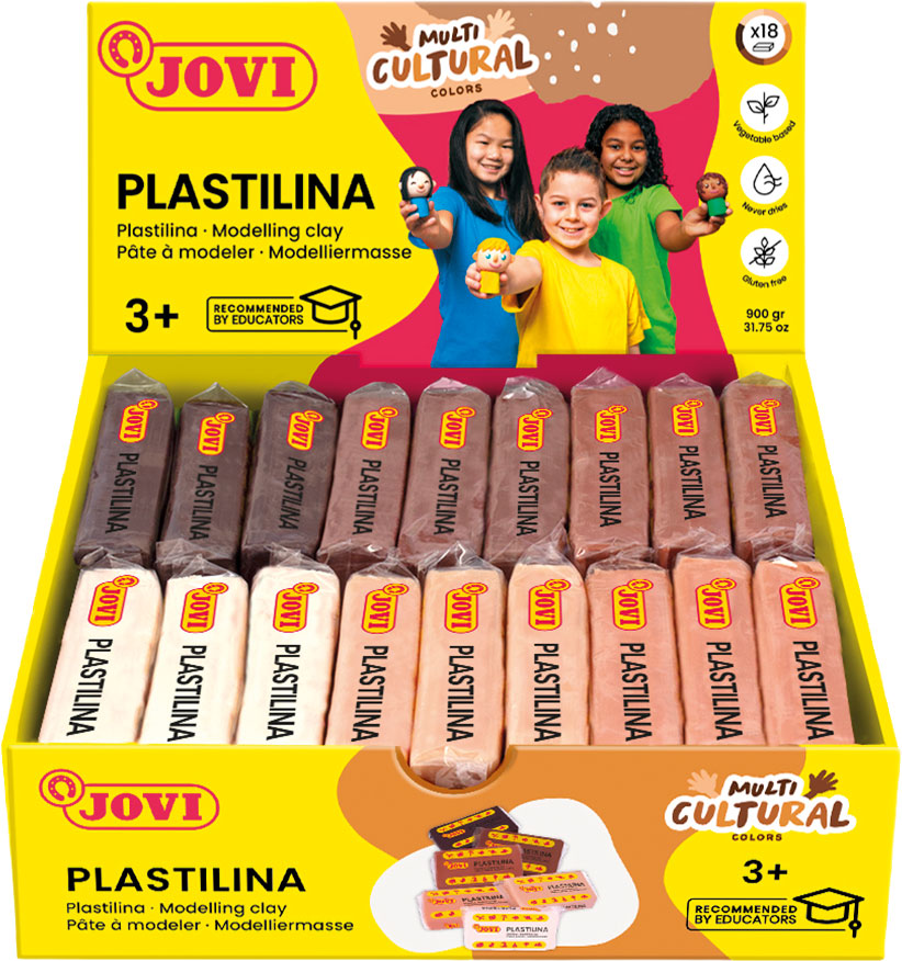 JOVI Plastilina Multikulturell