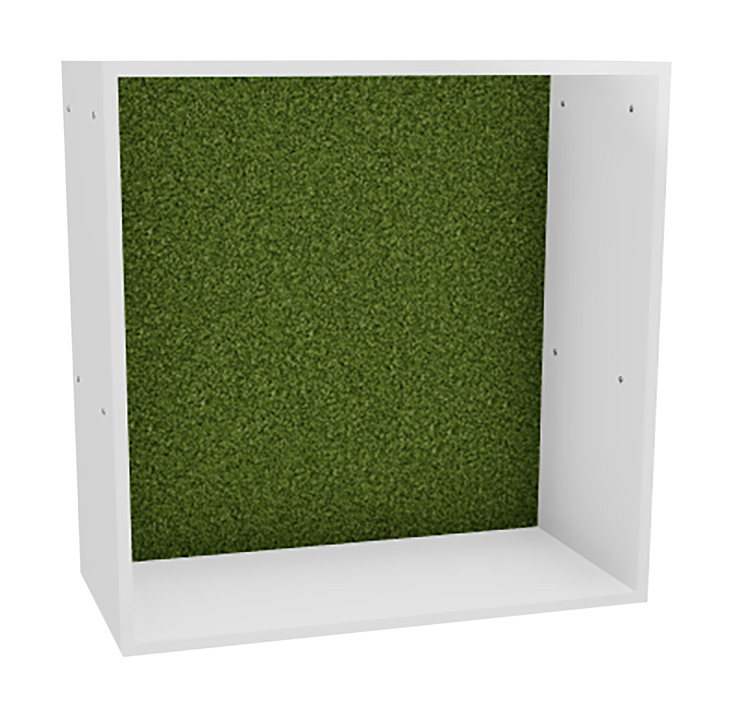 Spielrahmen mit Sonderrückwand innen, Nadelvlies, Breite 80 cm
