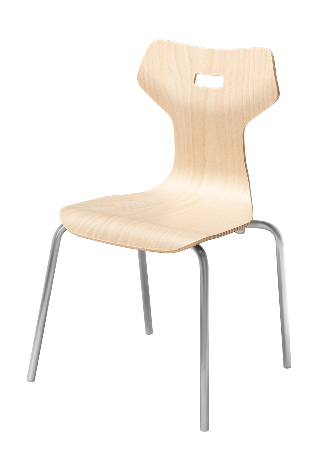Fluke mit grauem Gestell Schule