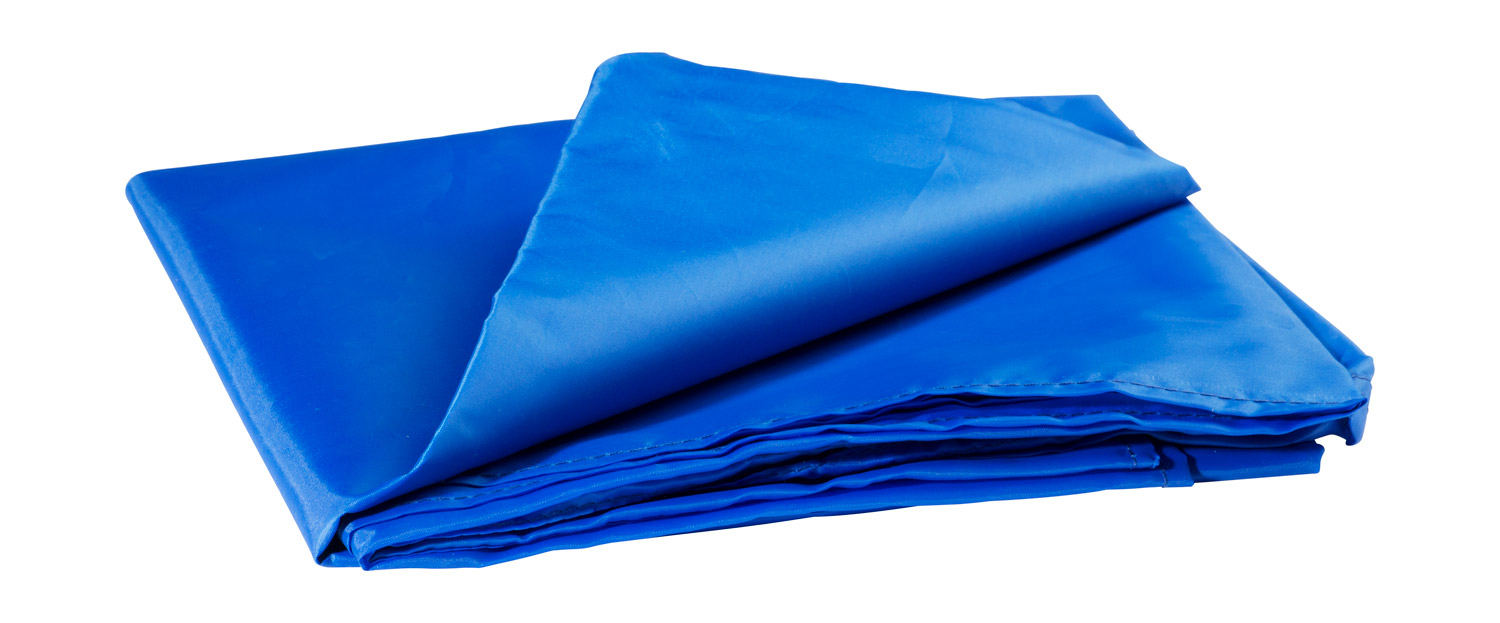 Blaues Tuch