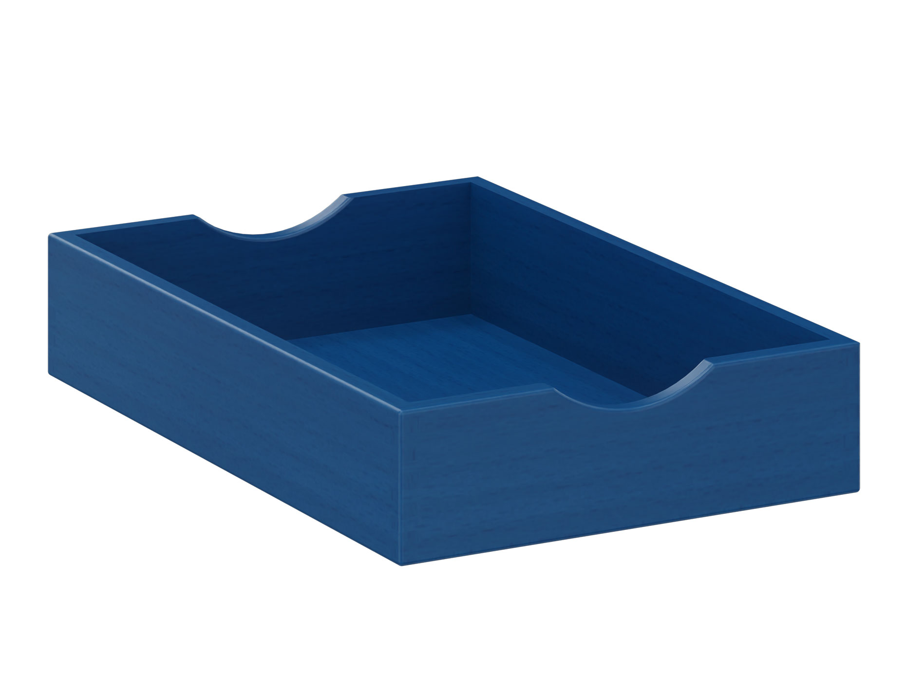 Materialkästen flach, Höhe 7 cm blau Materialkästen flach, Höhe 7 cm blau