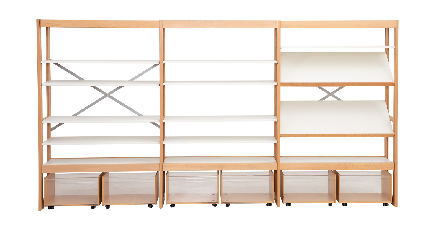 Werk- und Kreativregal 1, Breite 310 cm Werk- und Kreativregal 1, Breite 310 cm