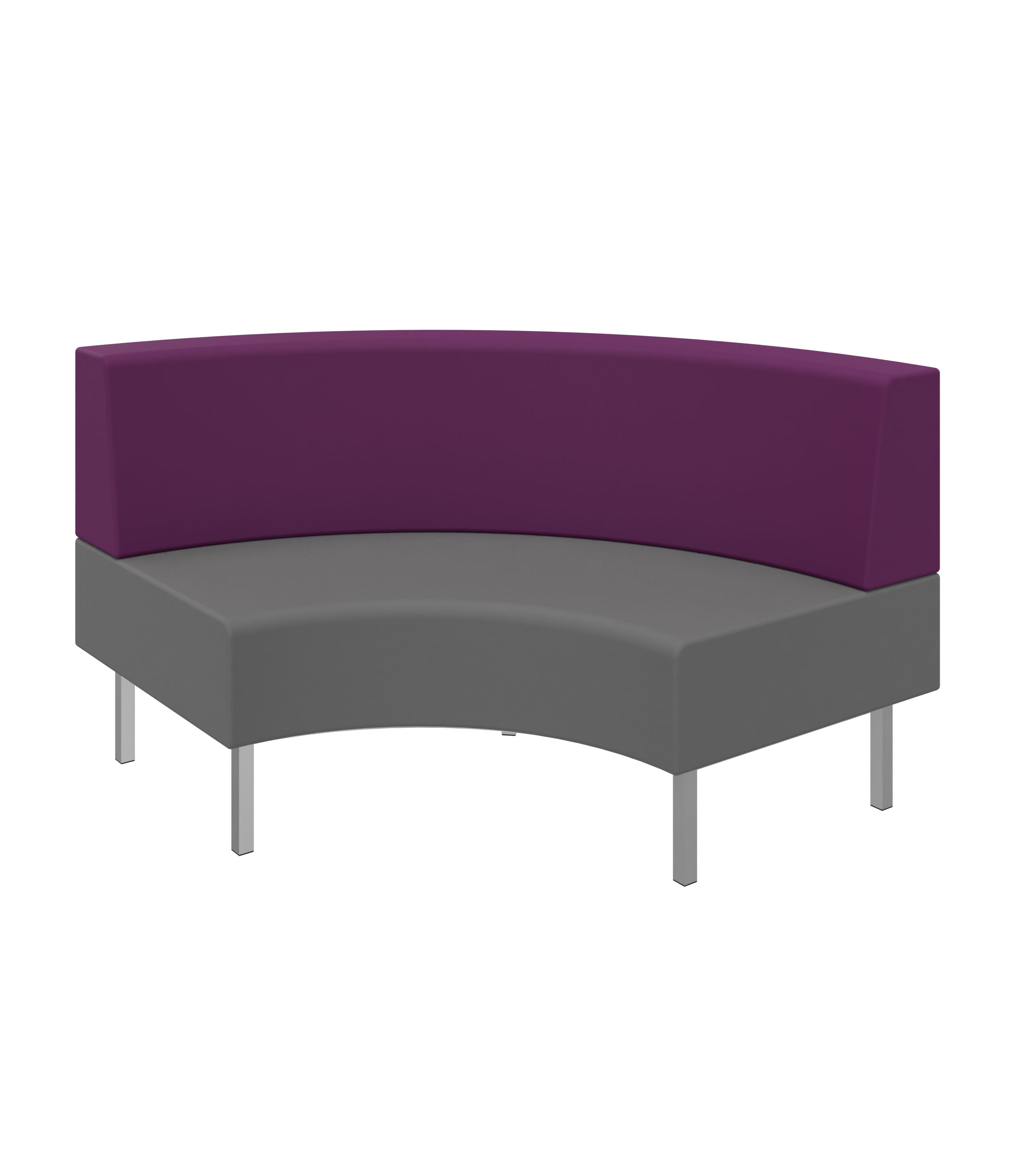 Litti Inneneckelement SOFTSKIN grau / lila