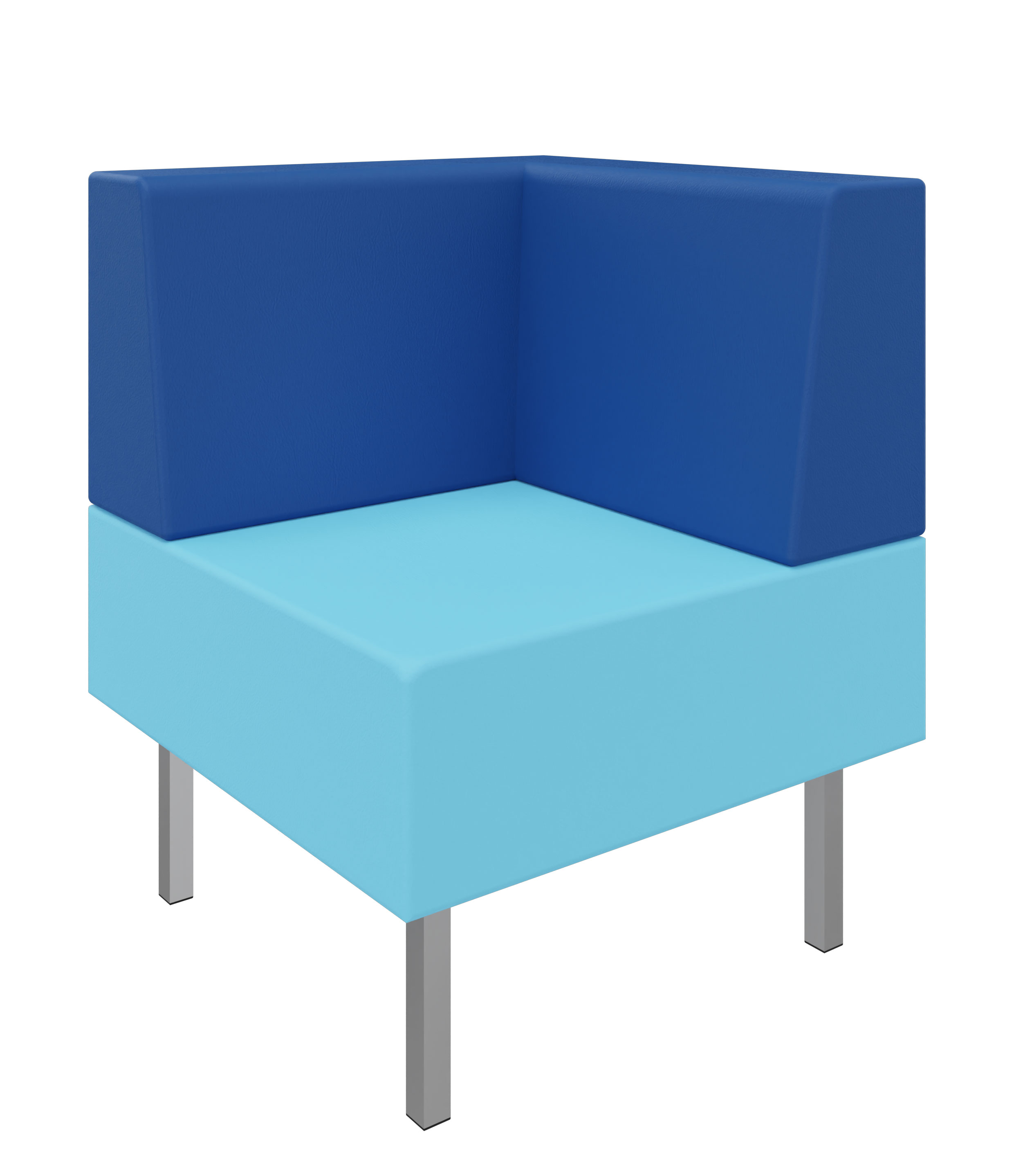 Litti Eckelement SOFTSKIN eisblau / royalblau Litti Eckelement SOFTSKIN eisblau / royalblau