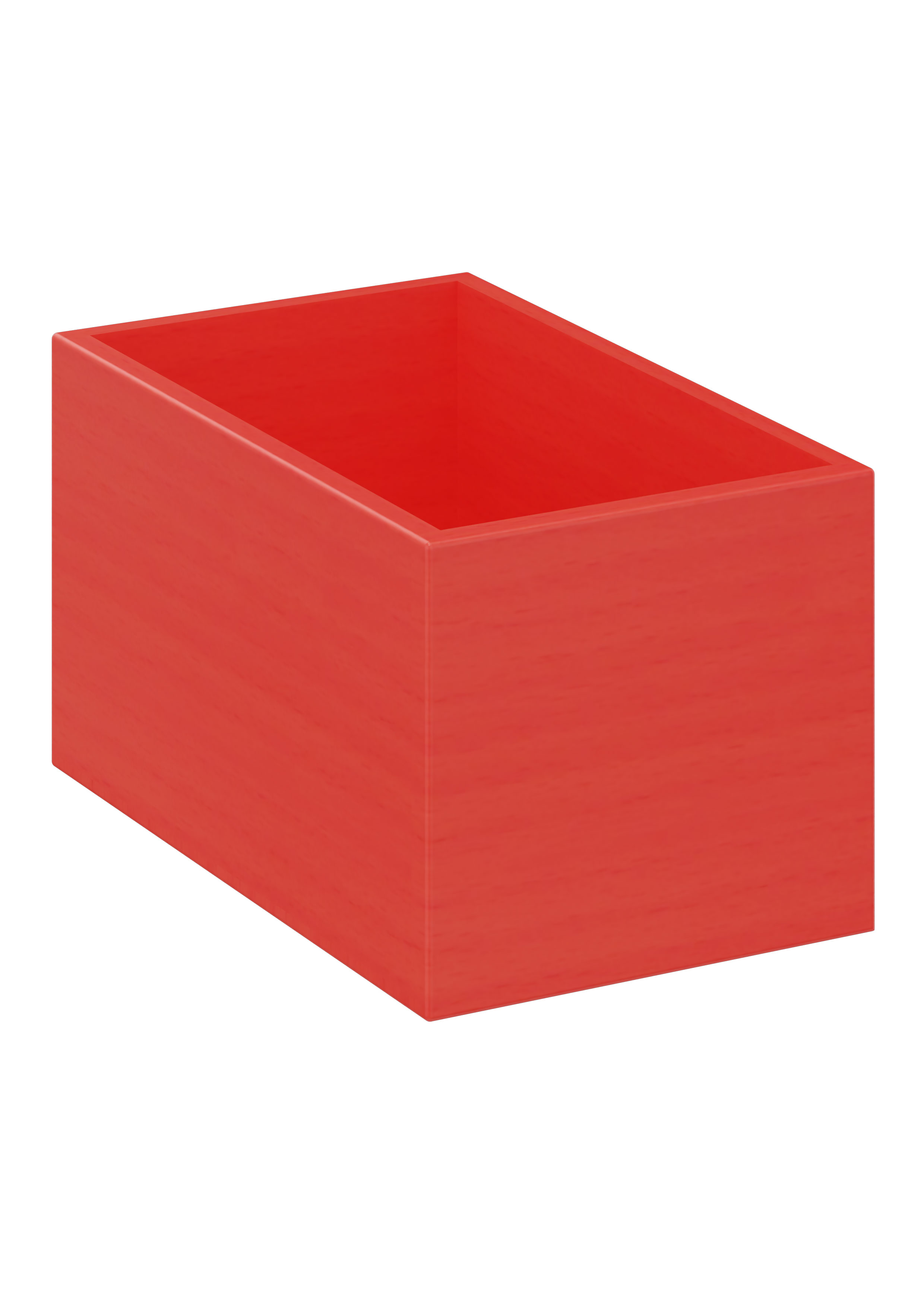 Box groß rot