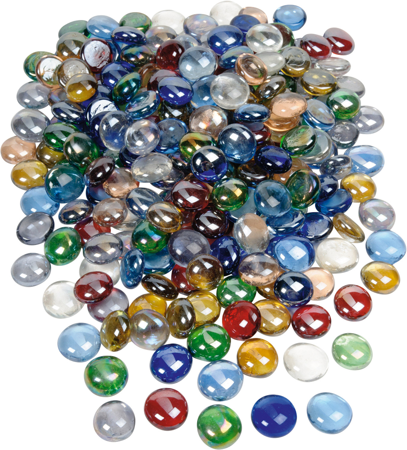 Glas Nuggets irisierend Glas Nuggets irisierend