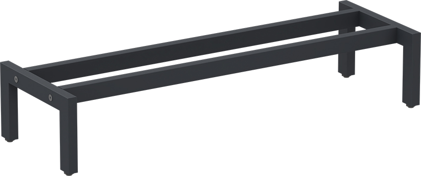 Raumtalente Metallsockel Breite 120 cm