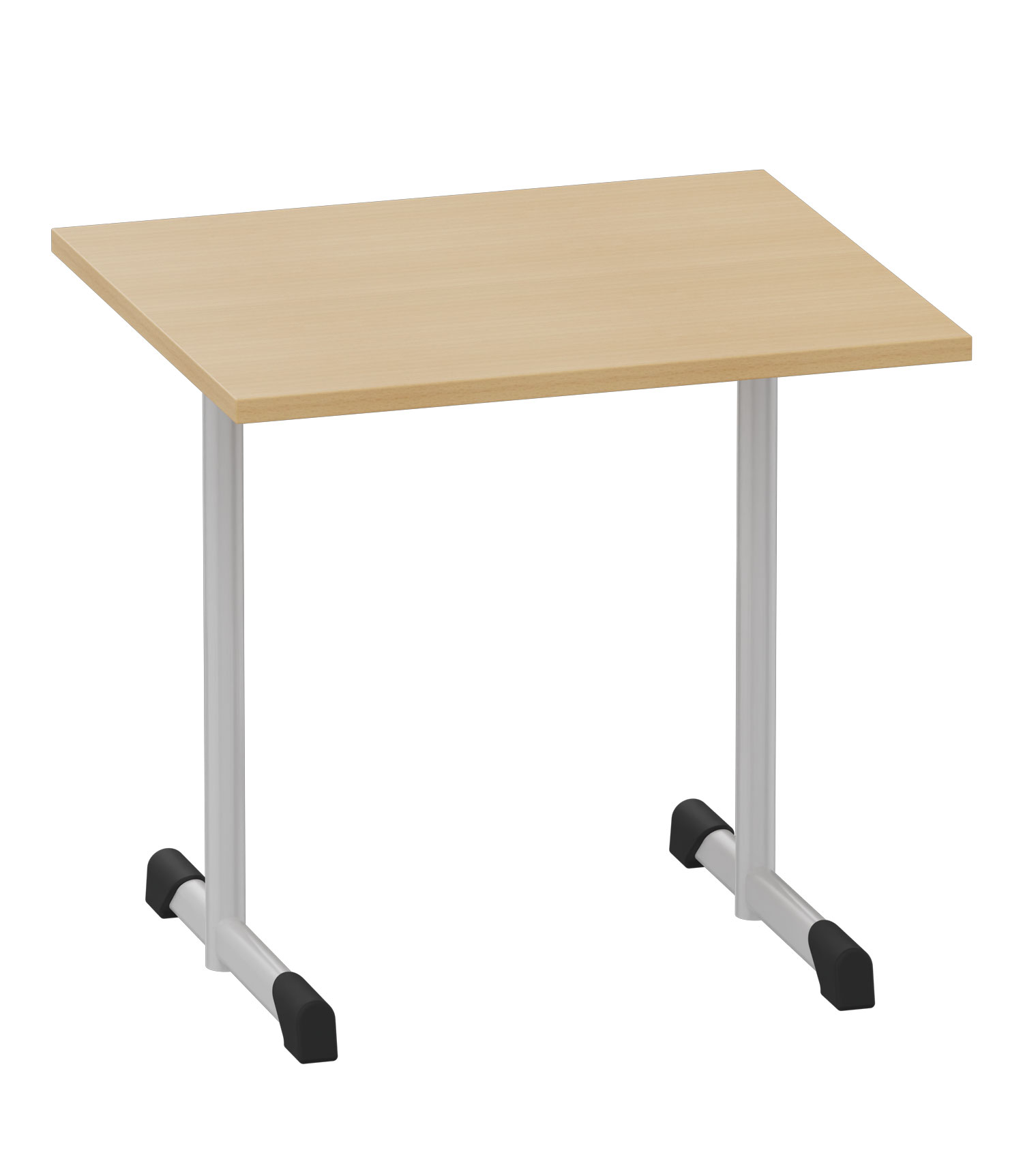 Schuleinzeltisch Basic-T Buche Dekor