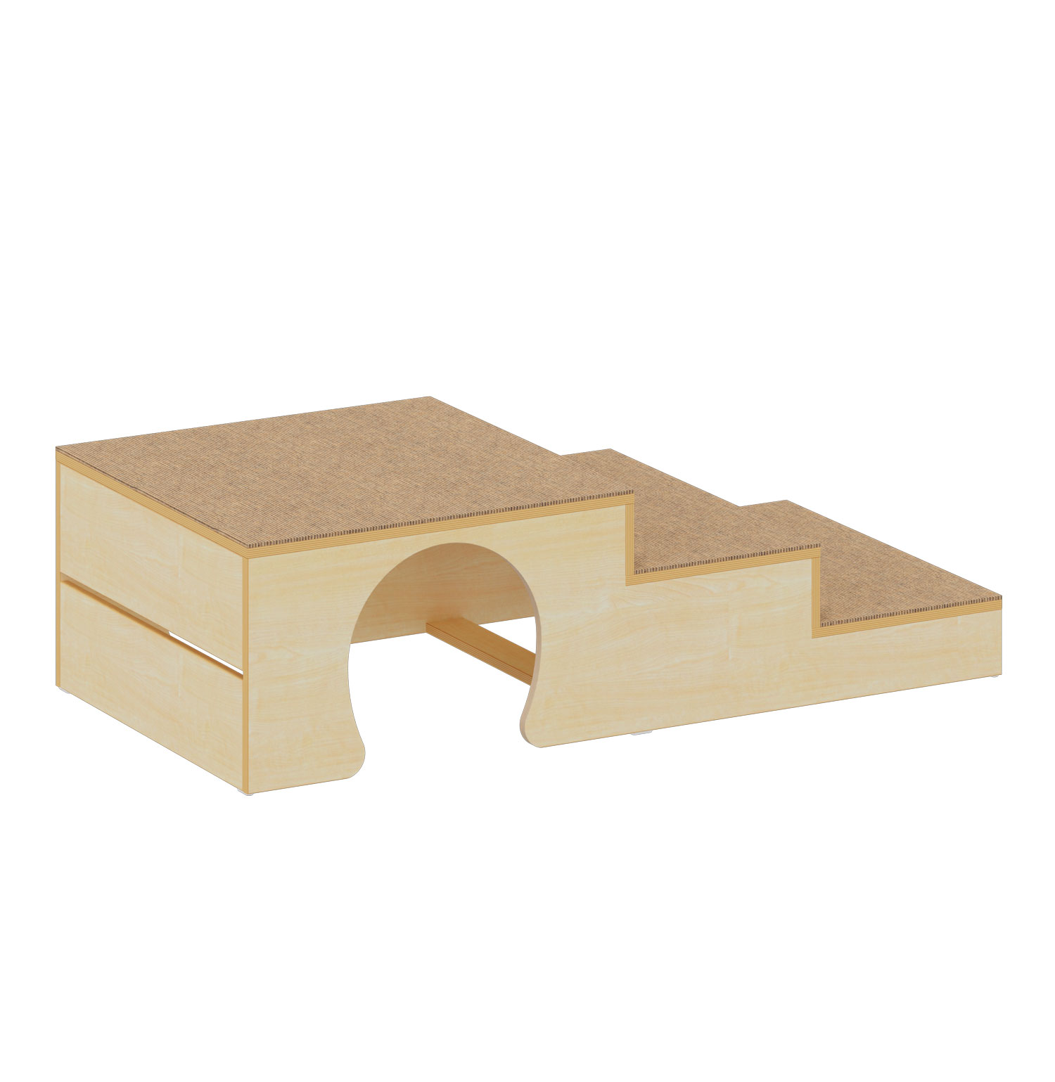 Treppenpodest beige