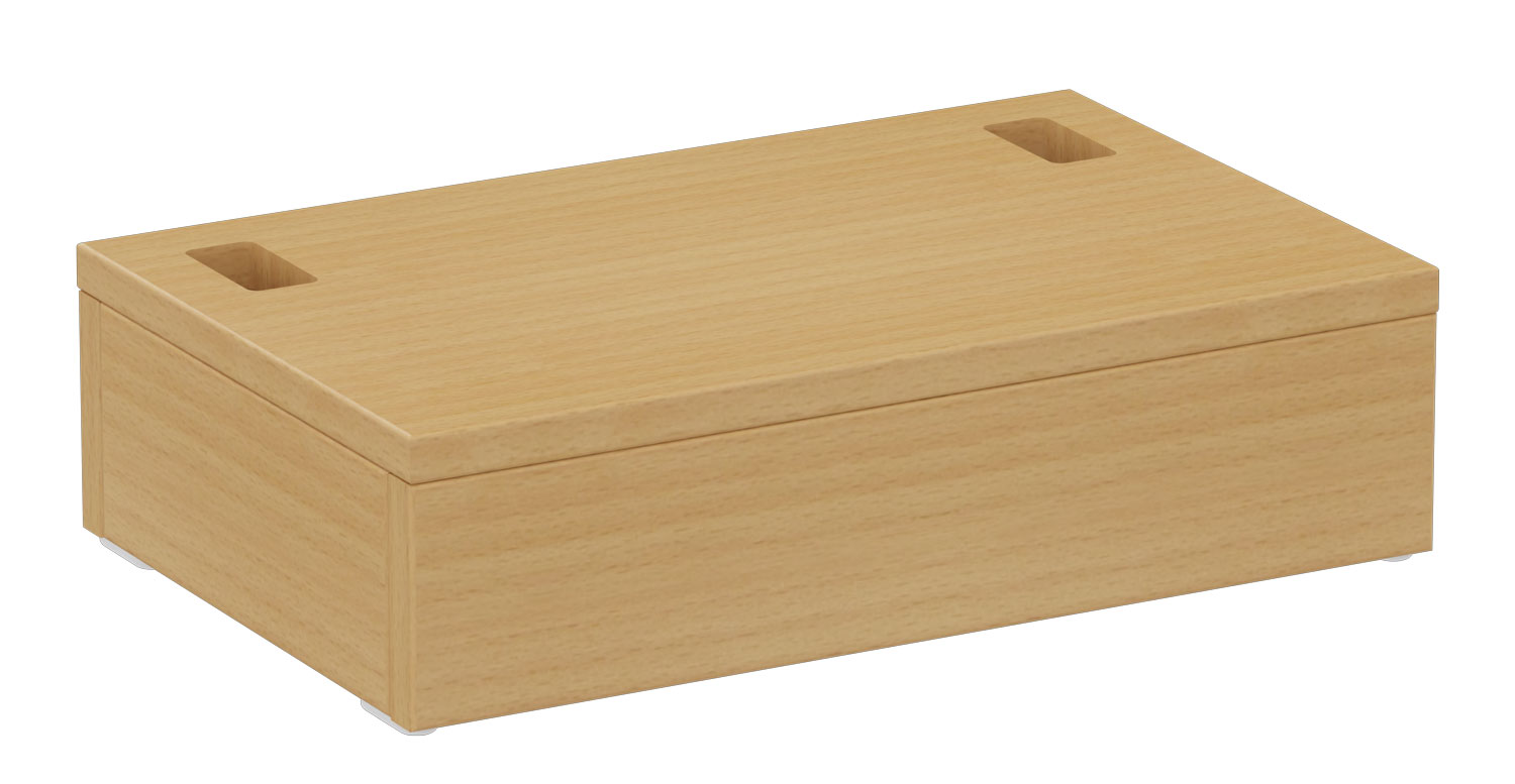 Stuhlpodest für Sit Stühle Buche Dekor für 35 cm Sit, ergibt eine Sitzhöhe von 23 cm.