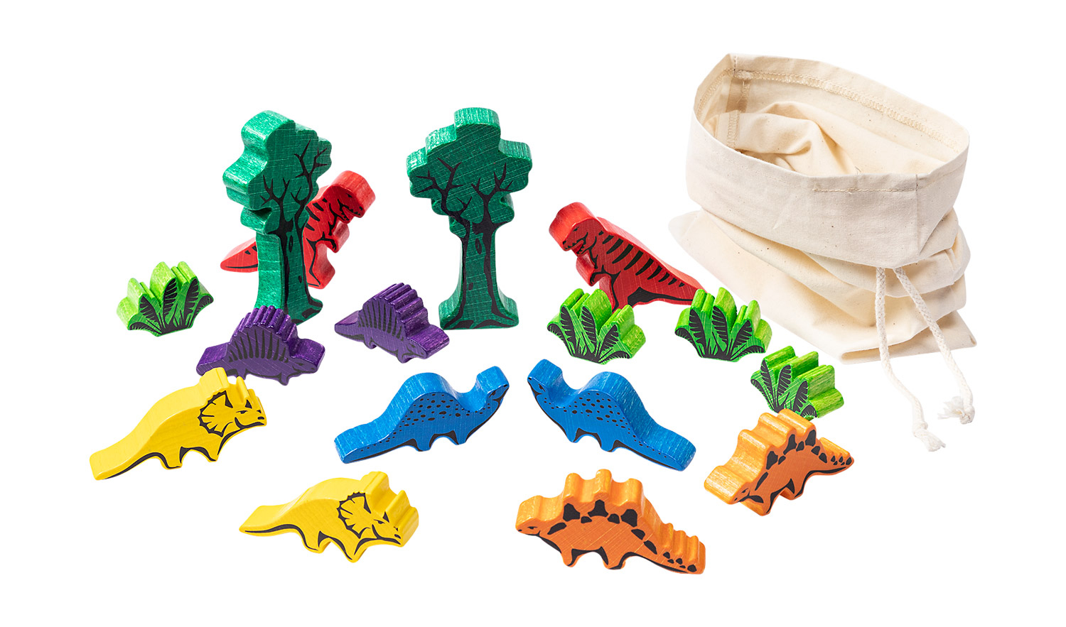 Kleine Dinosaurier-Bande Kindergartenpackung
