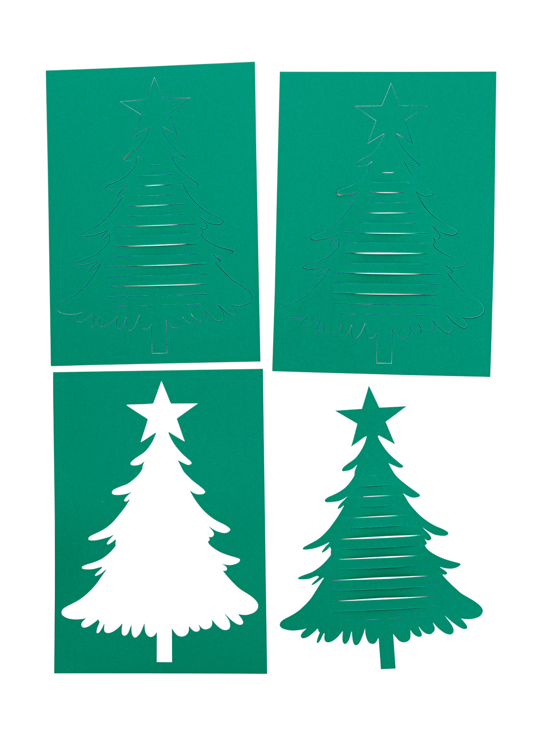 Flechtmotive Weihnachten