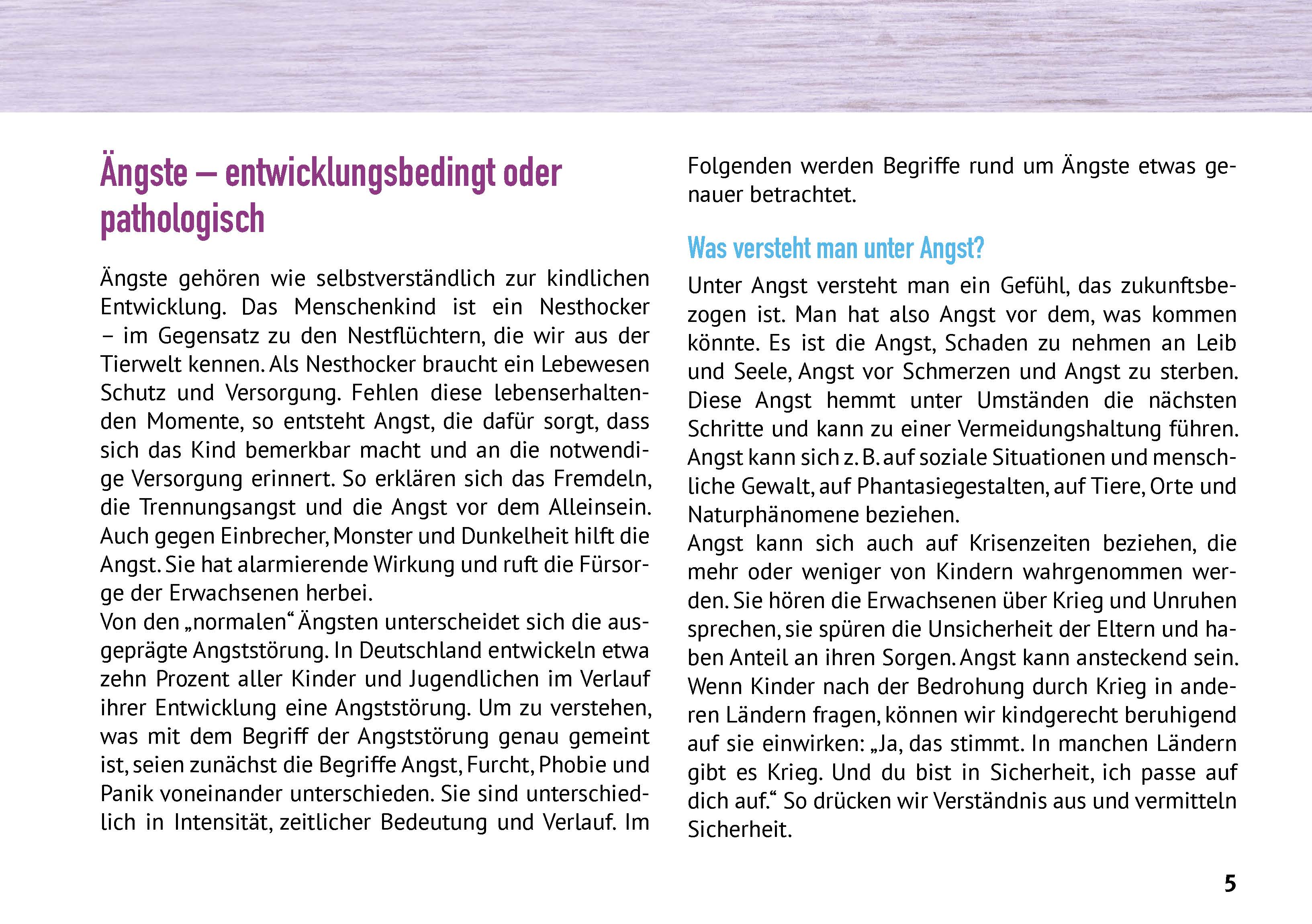 Kinderängste wahrnehmen, verstehen und begleiten in der Kita