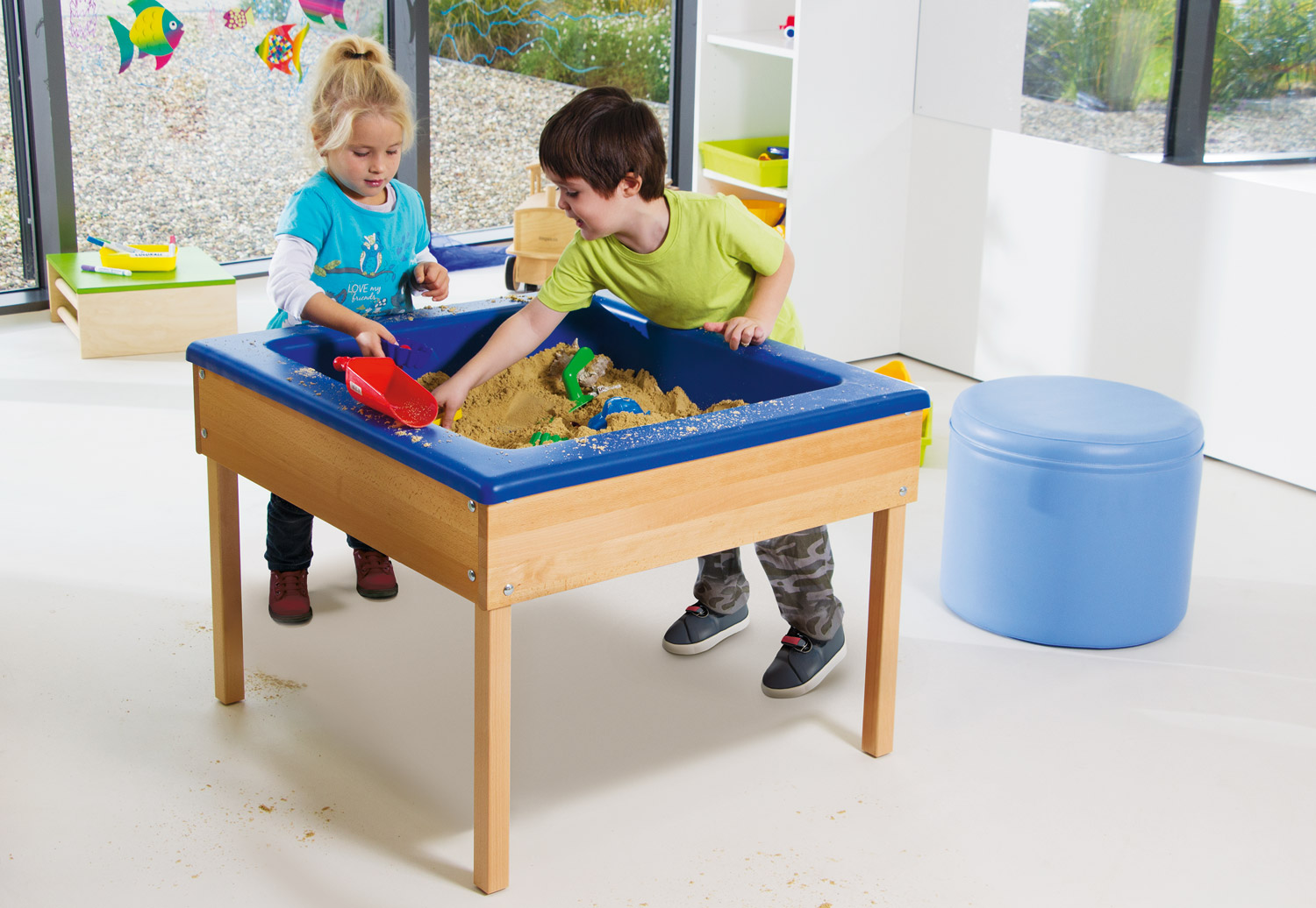 Sand- und Wassertisch