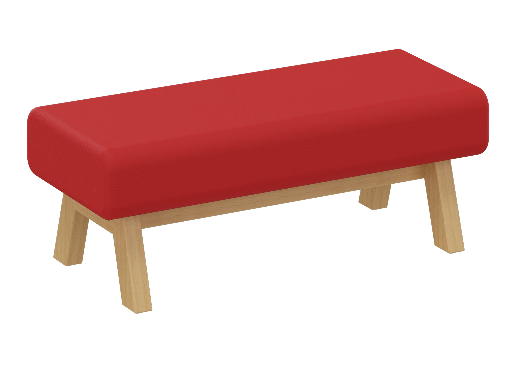 Polsterbank Höhe 26 cm, rot Polsterbank Höhe 26 cm, rot