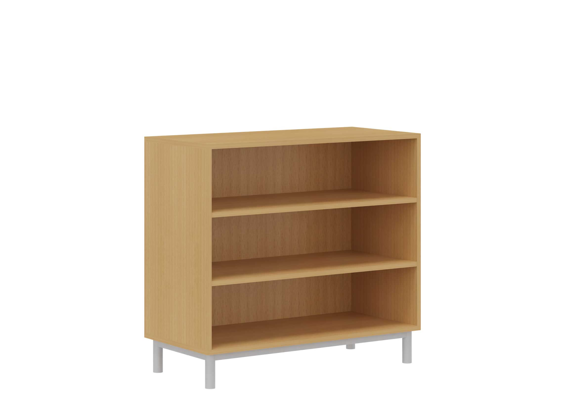 Regal mit Fachböden mit Beinen, Breite 104,8 cm