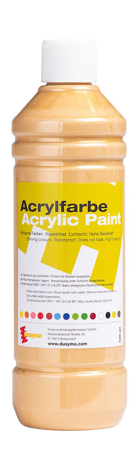 Acrylfarbe gold