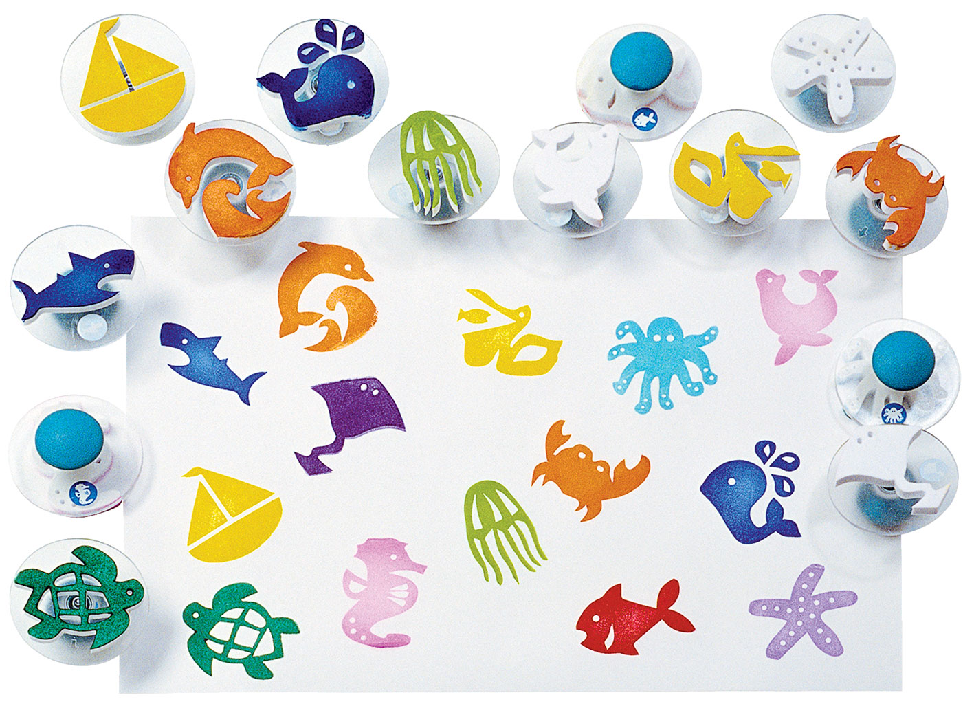 Stempel Set Ocean