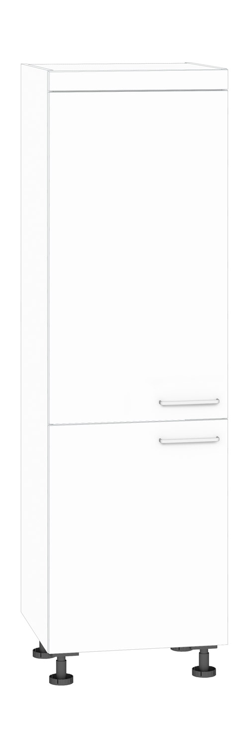 Hochschrank für Kühl-/Gefrierkombi, Höhe 201,25 cm weiß