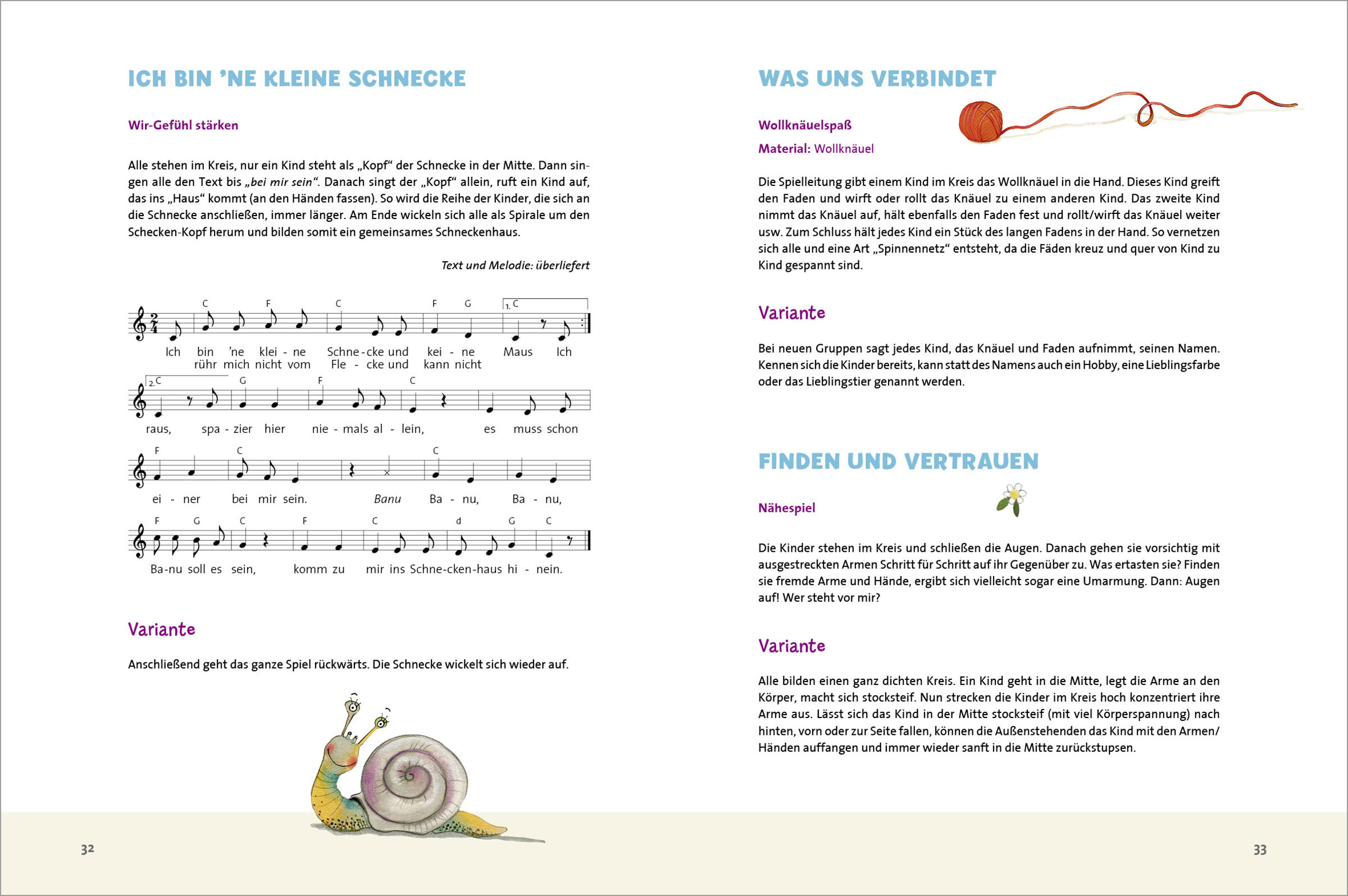 Kreisspiele für die Kita