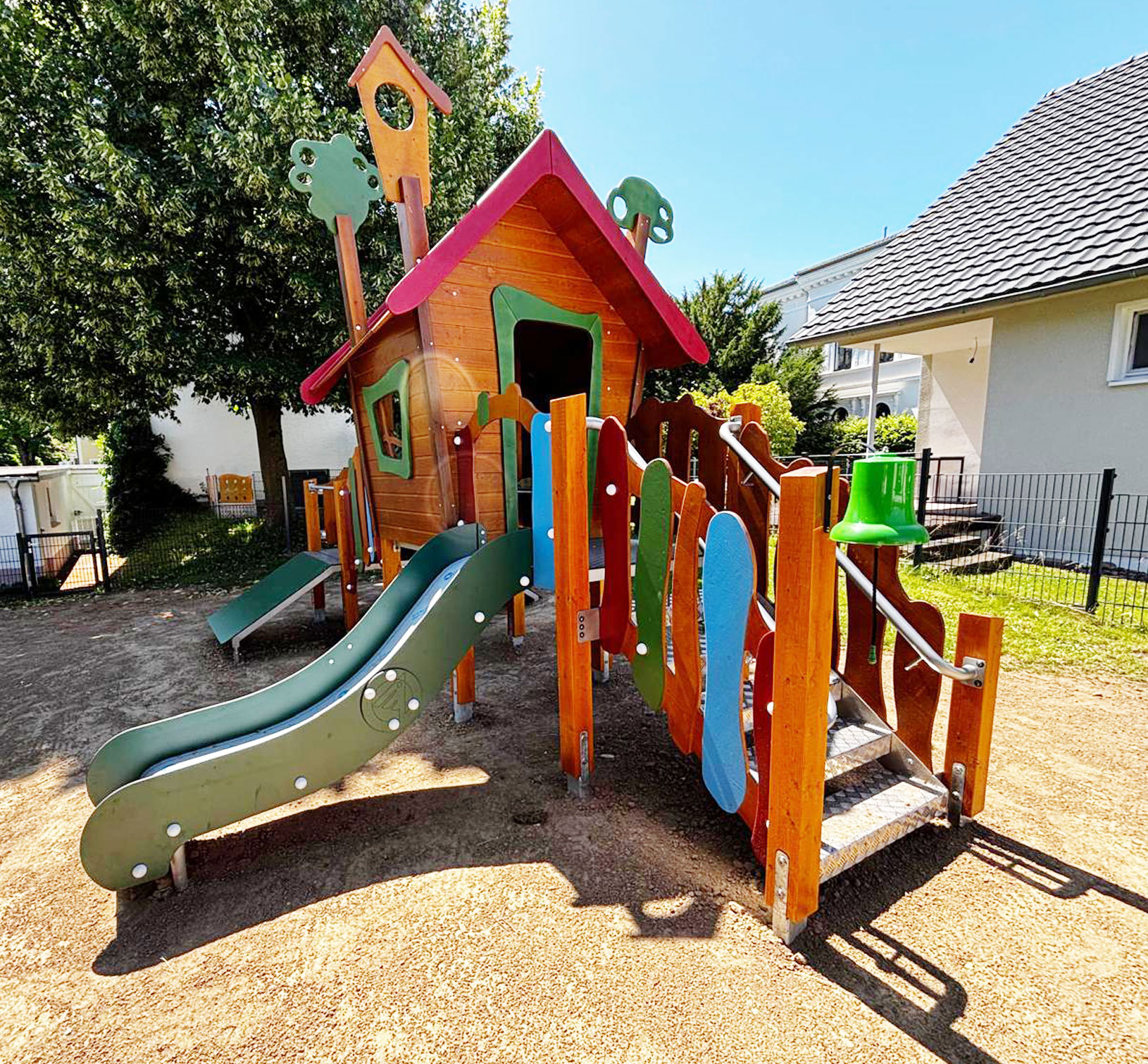 "Wichtelwald" Spielanlage Rutsche & Rampe