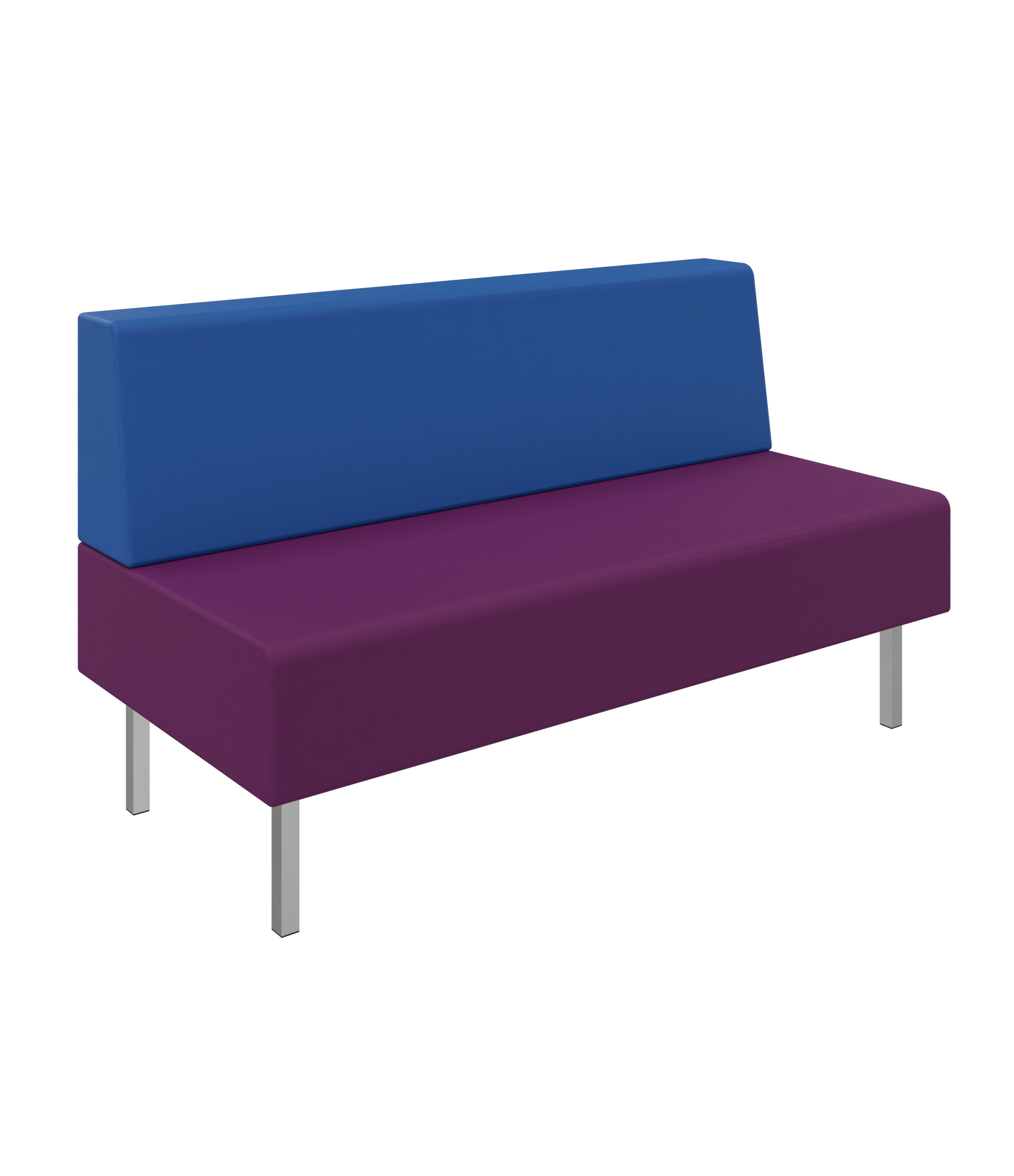 Litti Gerades Element SOFTSKIN lila / royalblau
