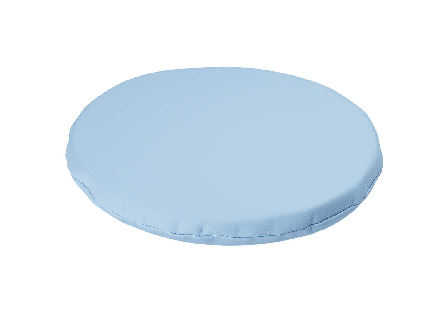 Sitzkissen rund eisblau